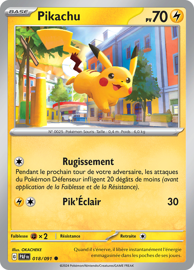 Pikachu (Reverse Holo)