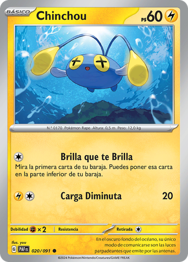 Chinchou (Reverse Holo)