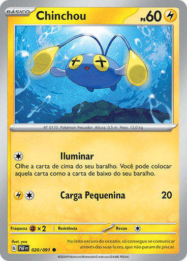 Chinchou (Reverse Holo)