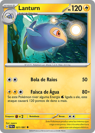 Lanturn (Reverse Holo)