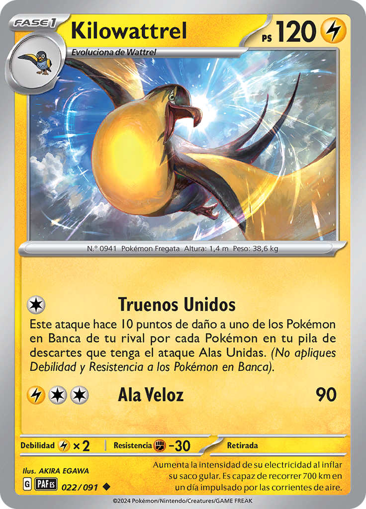 Kilowattrel (Reverse Holo)