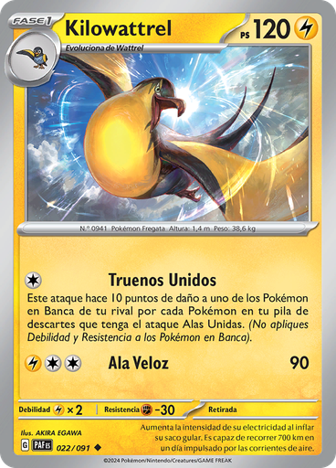 Kilowattrel (Reverse Holo)