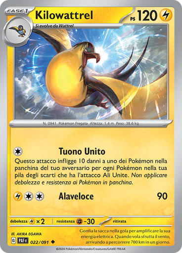 Kilowattrel (Reverse Holo)