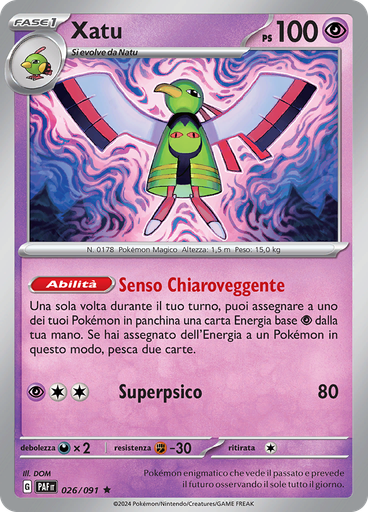 Xatu (Reverse Holo)