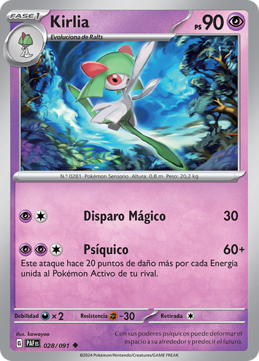 Kirlia (Reverse Holo)