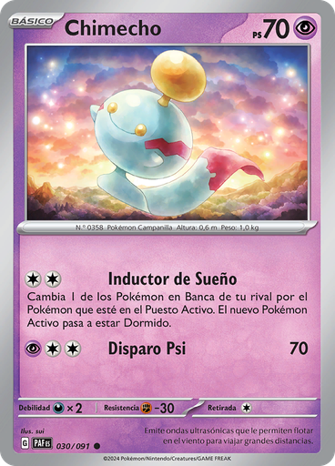Chimecho (Reverse Holo)