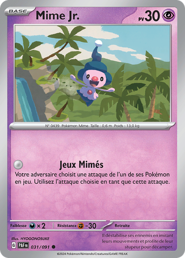Mime Jr. (Reverse Holo)