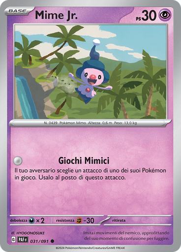 Mime Jr. (Reverse Holo)