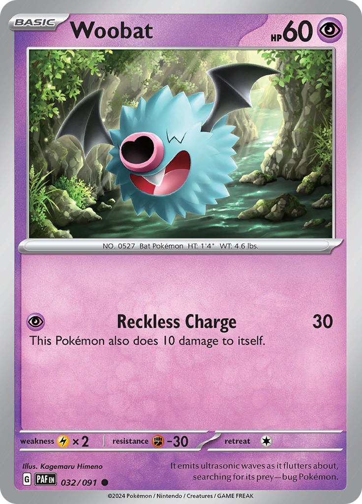 Woobat (Reverse Holo)