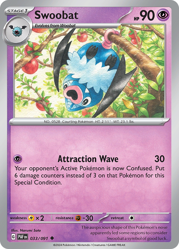 Swoobat (Reverse Holo)