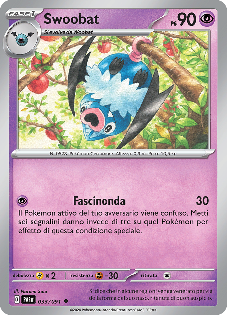 Swoobat (Reverse Holo)
