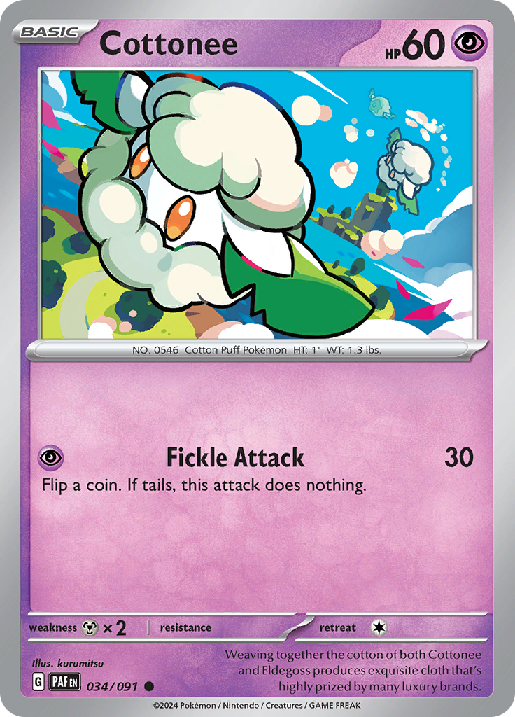 Cottonee (Reverse Holo)