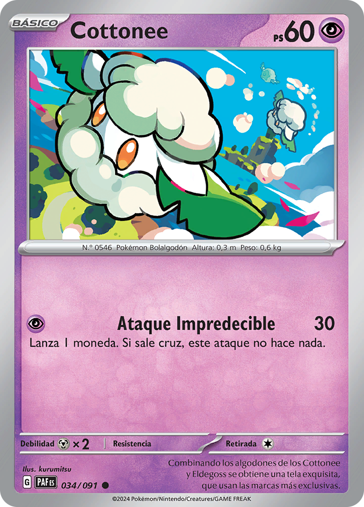 Cottonee (Reverse Holo)