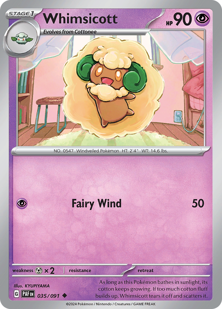 Whimsicott (Reverse Holo)