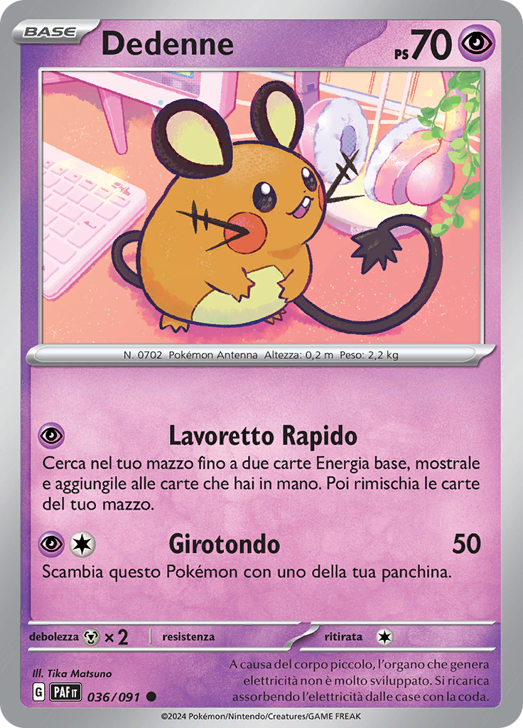 Dedenne (Reverse Holo)