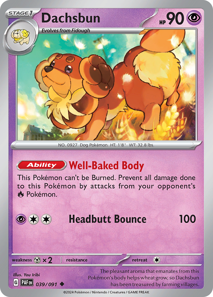 Dachsbun (Reverse Holo)