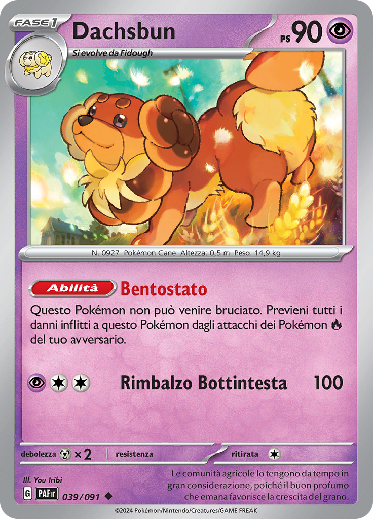 Dachsbun (Reverse Holo)