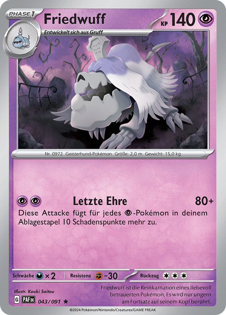 Friedwuff (Reverse Holo)