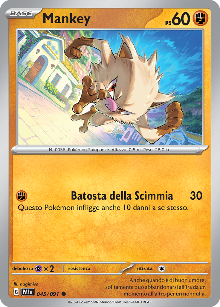 Mankey (Reverse Holo)