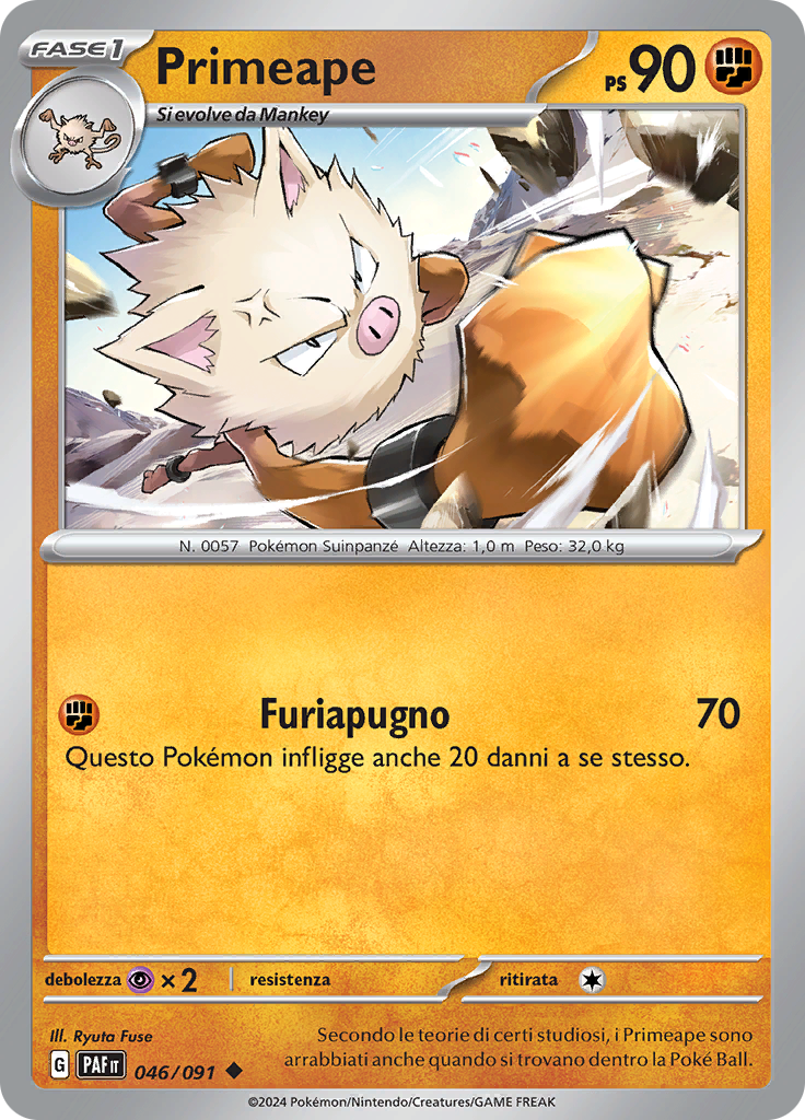 Primeape (Reverse Holo)