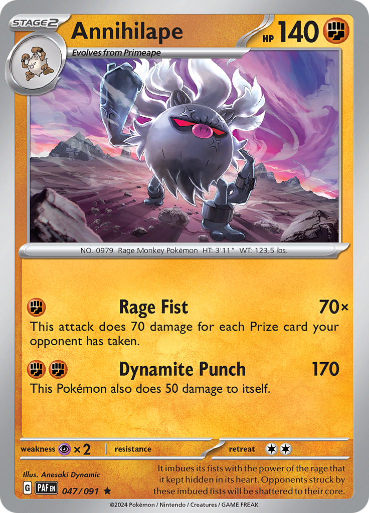 Annihilape (Reverse Holo)