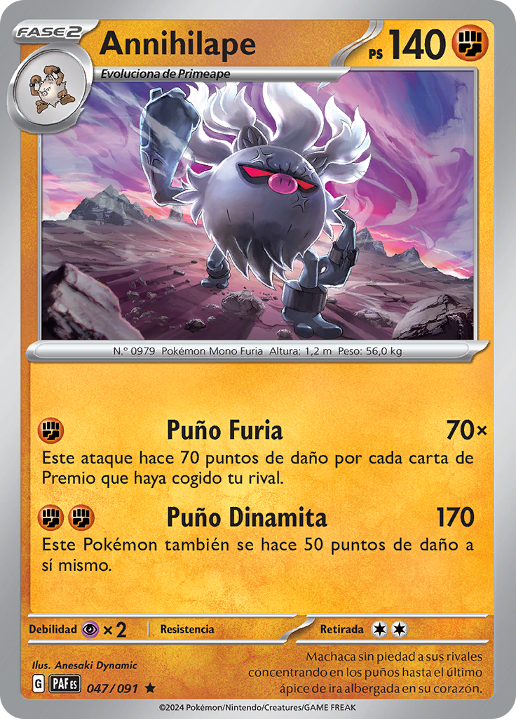 Annihilape (Reverse Holo)