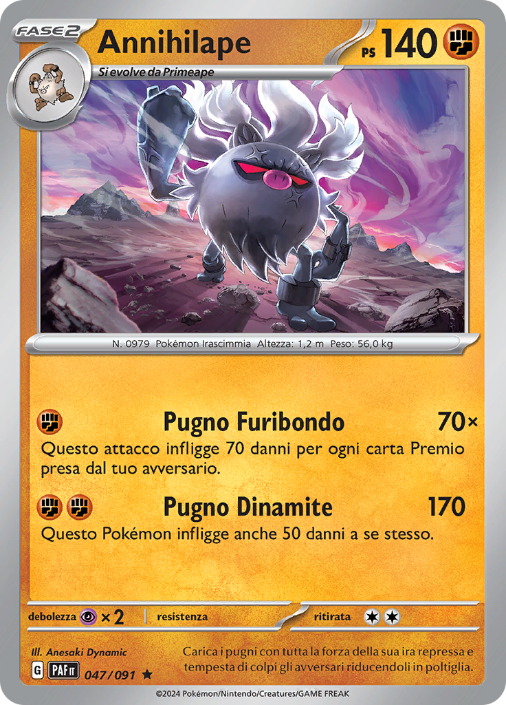 Annihilape (Reverse Holo)