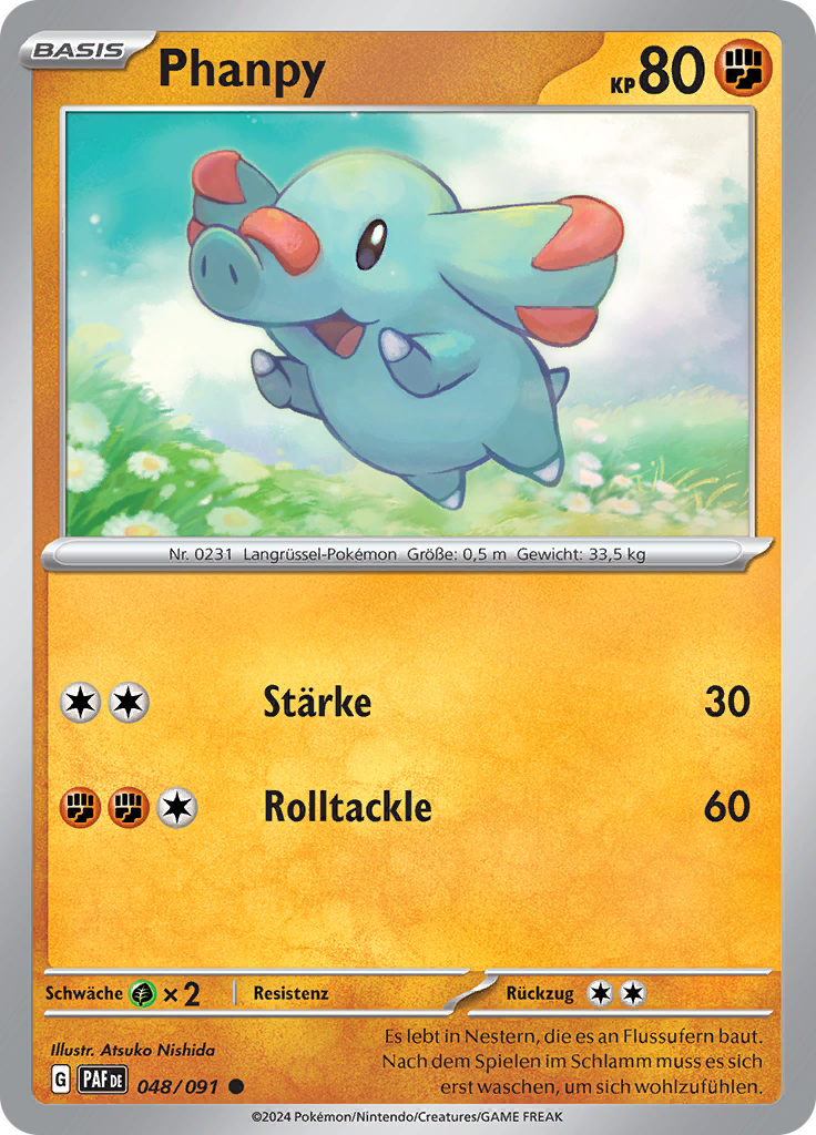 Phanpy (Reverse Holo)