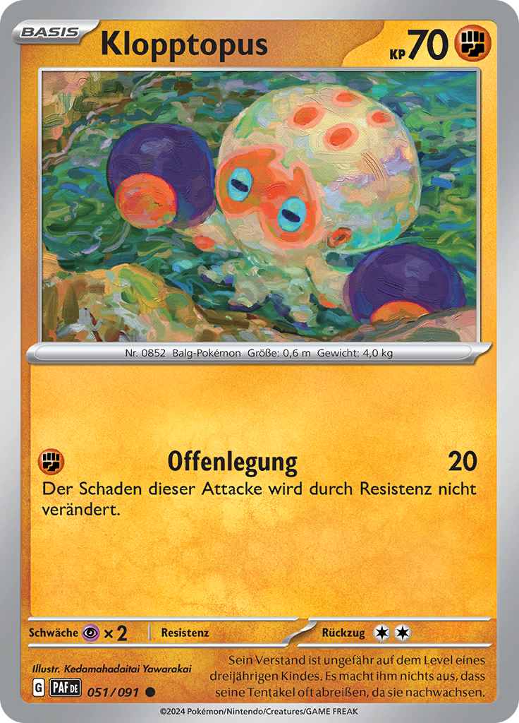Klopptopus (Reverse Holo)