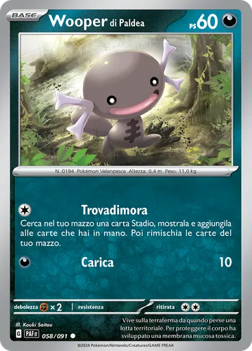 Wooper di Paldea