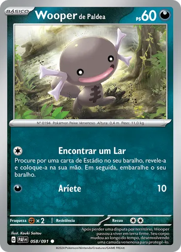 Wooper de Paldea
