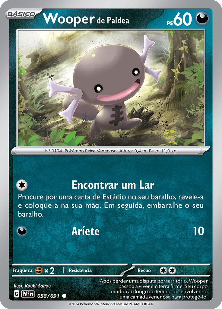 Wooper de Paldea (Reverse Holo)