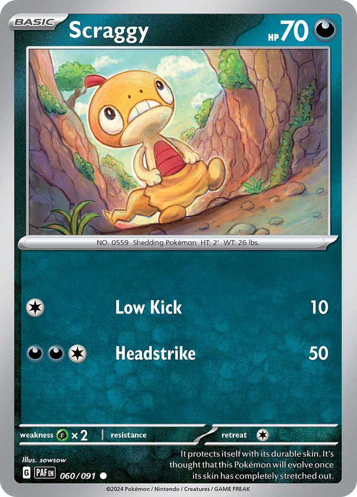 Scraggy (Reverse Holo)