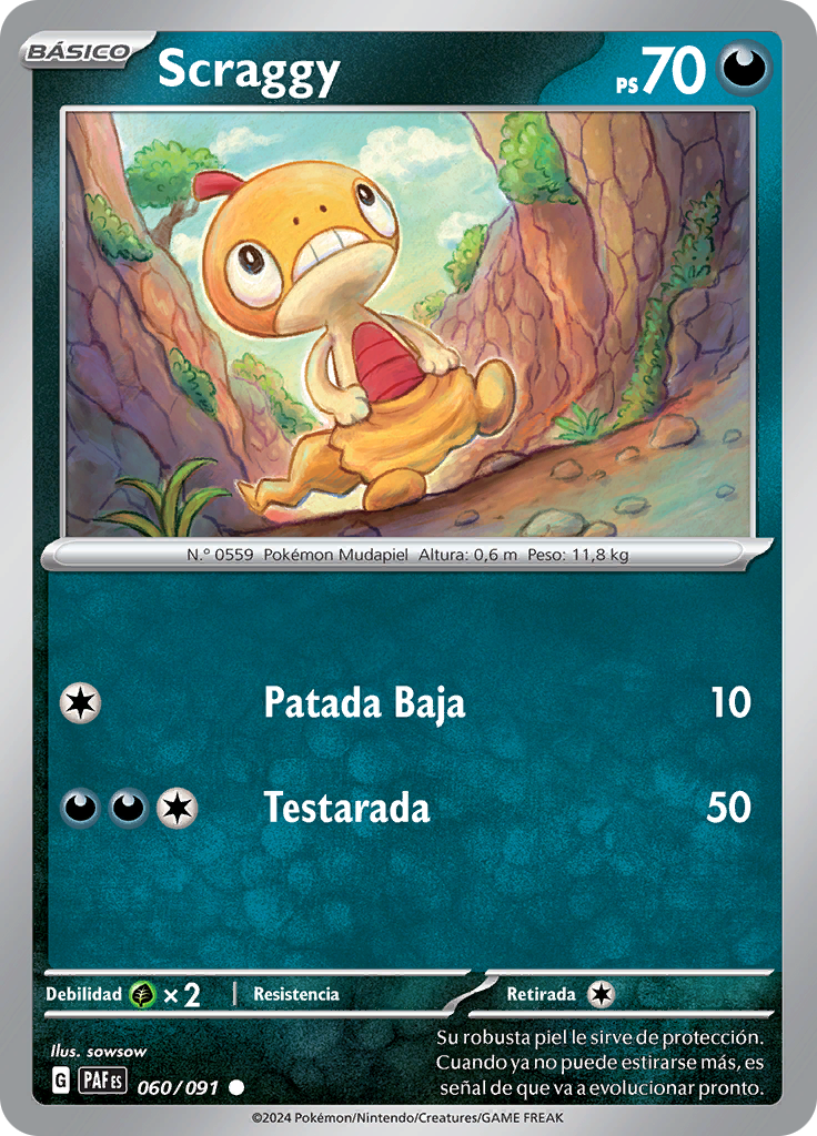 Scraggy (Reverse Holo)