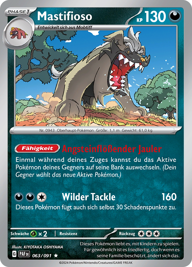 Mastifioso (Reverse Holo)