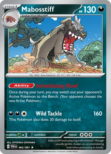 Mabosstiff (Reverse Holo)