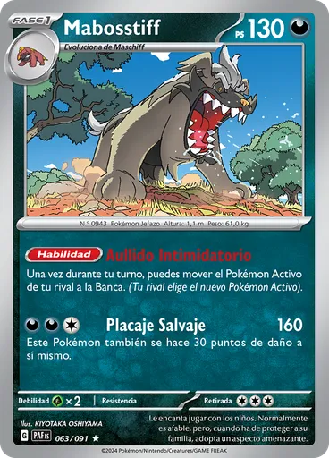 Mabosstiff (Reverse Holo)