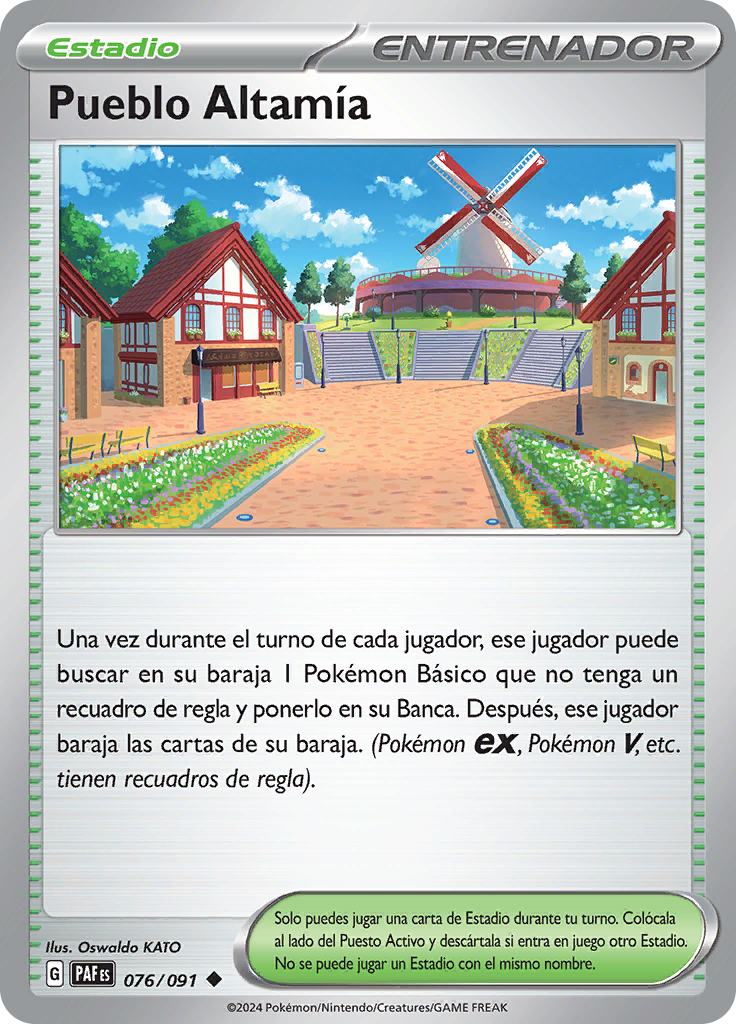 Pueblo Altamía (Reverse Holo)