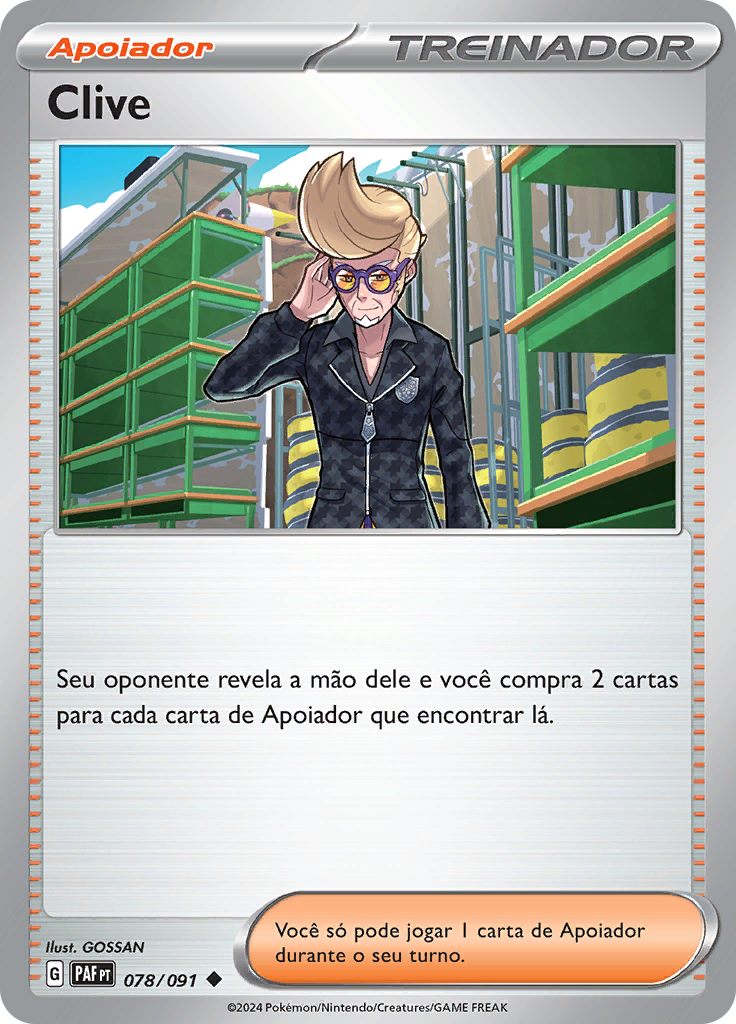 Clive (Reverse Holo)