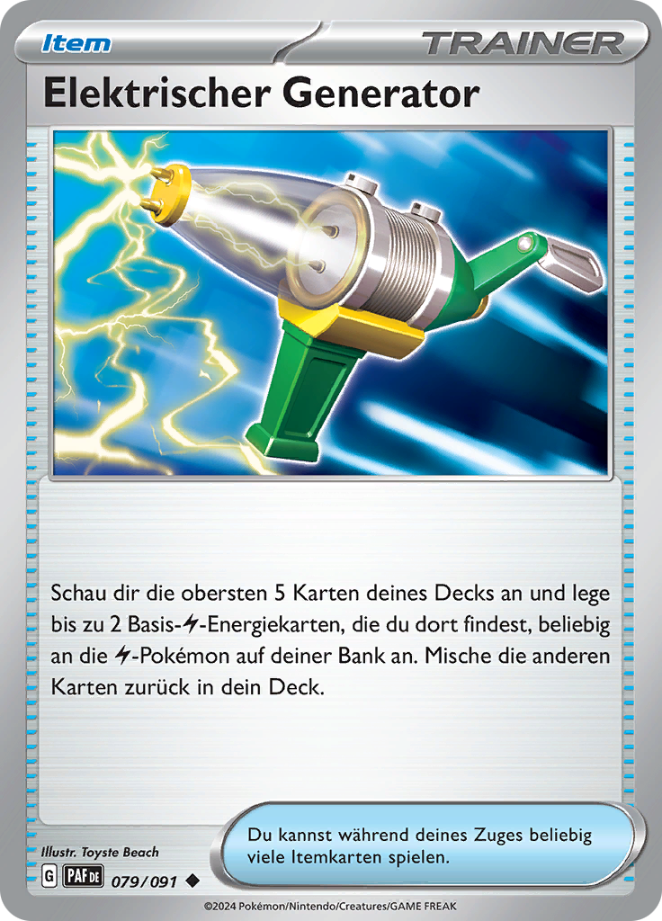 Elektrischer Generator (Reverse Holo)
