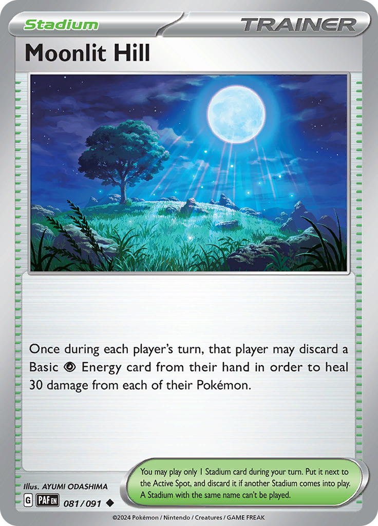 Moonlit Hill (Reverse Holo)