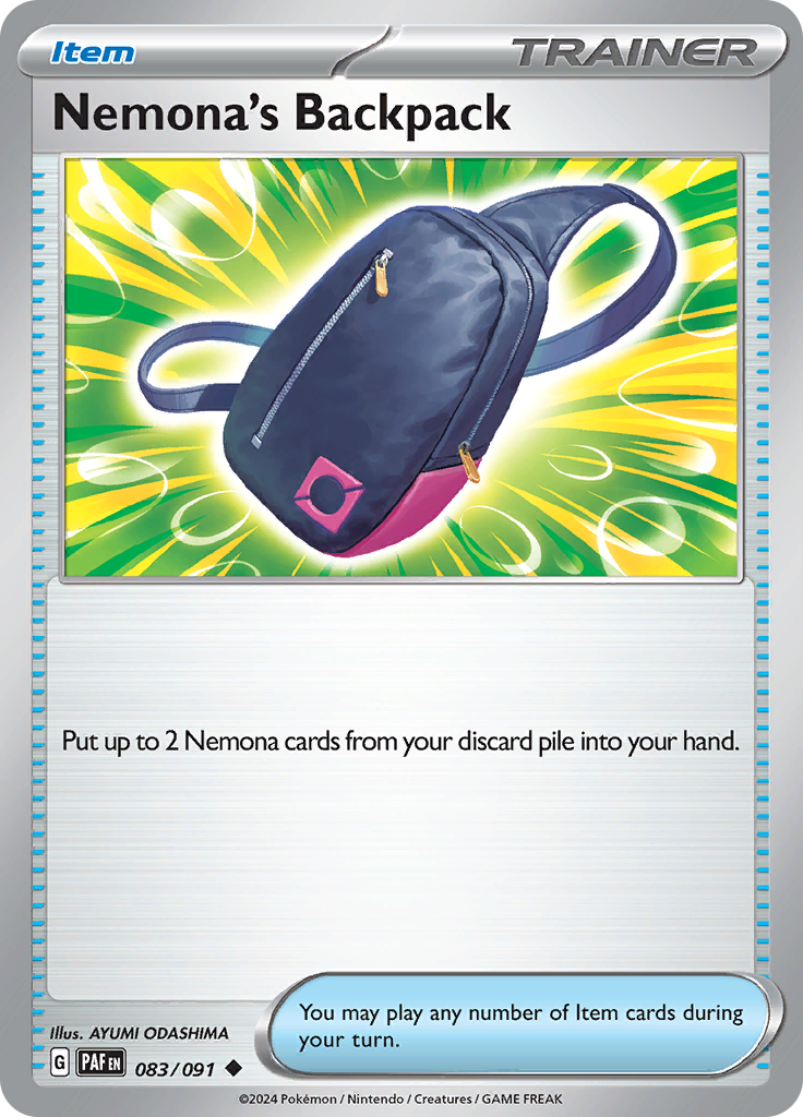 Nemona's Backpack (Reverse Holo)
