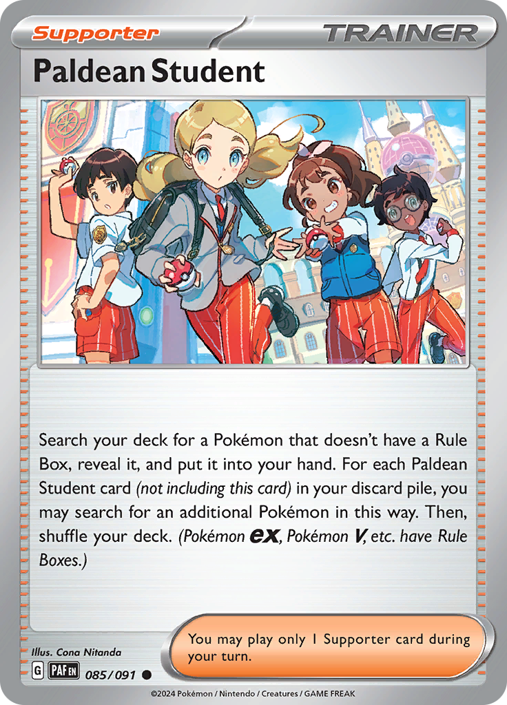 Paldean Student (Reverse Holo)