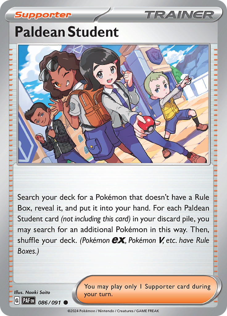 Paldean Student (Reverse Holo)