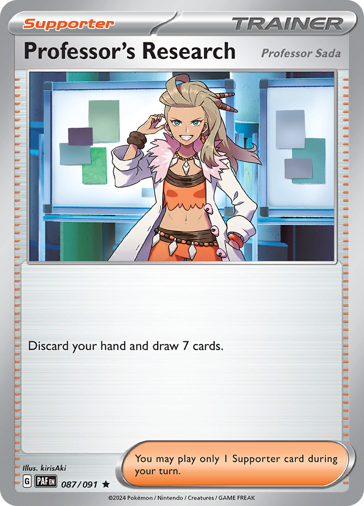 Professor's Research (Reverse Holo)