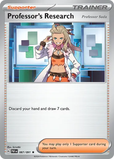 Professor's Research (Reverse Holo)