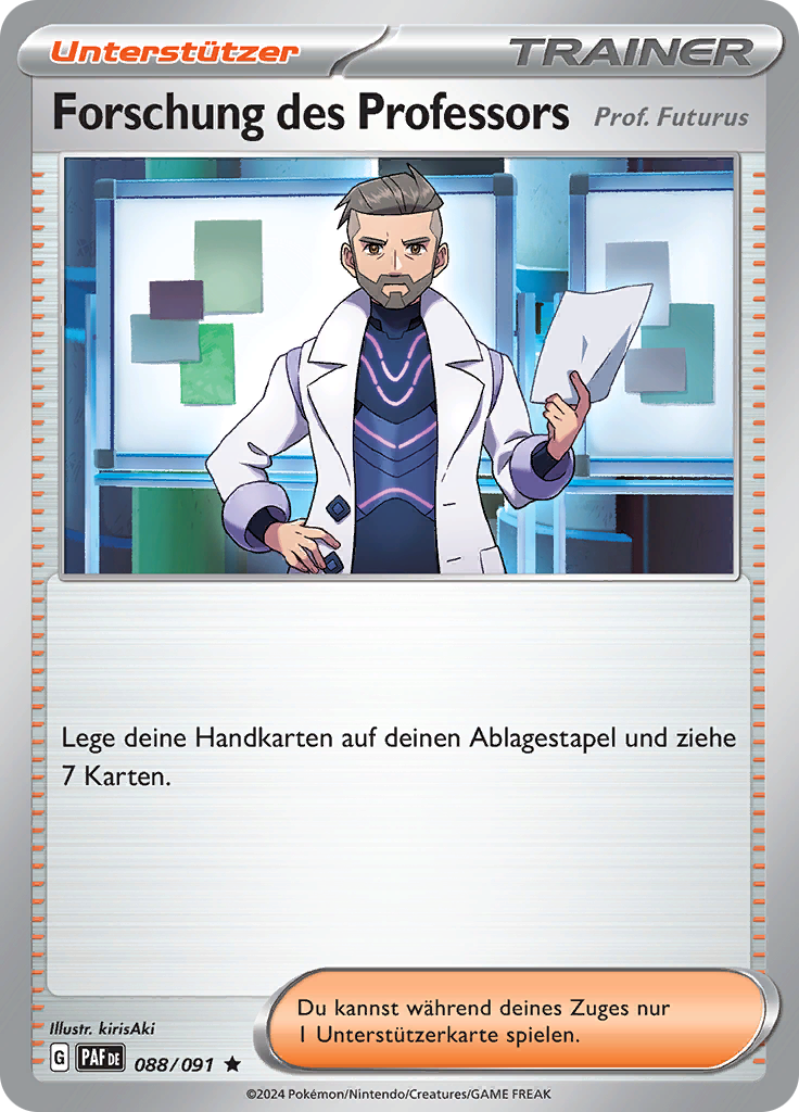 Forschung des Professors (Reverse Holo)