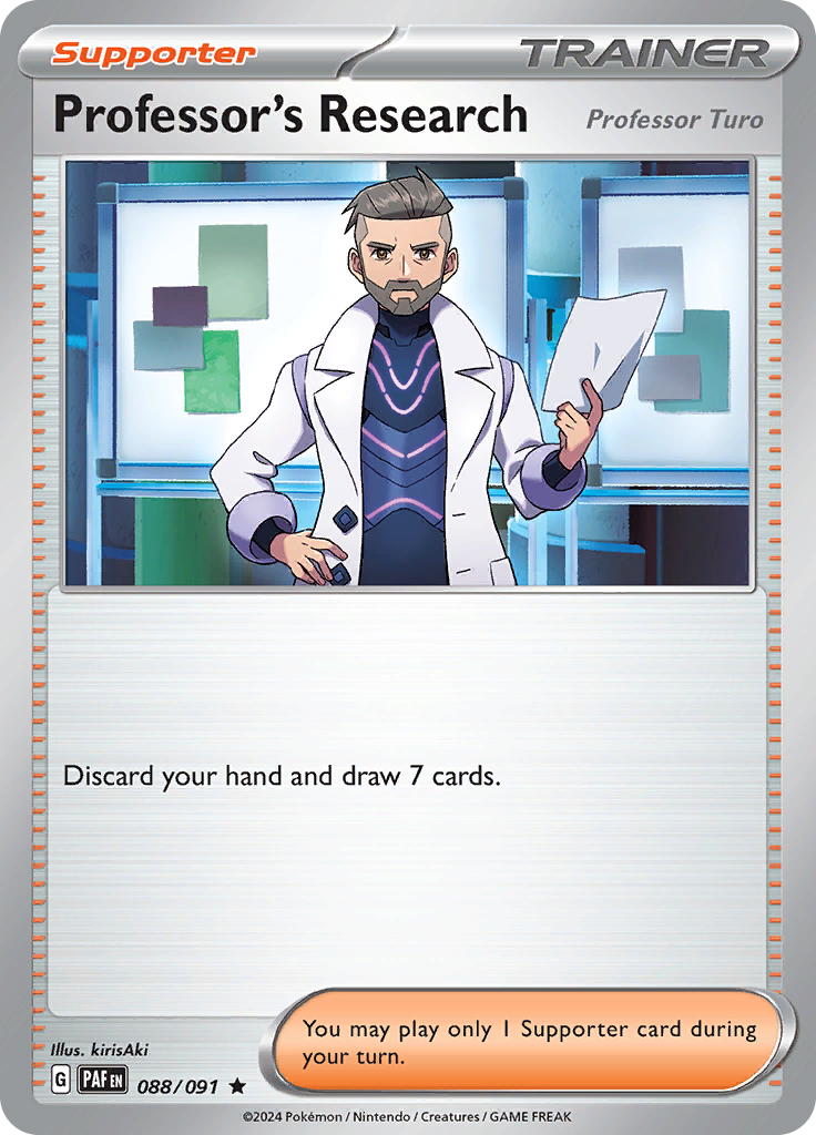 Professor's Research (Reverse Holo)