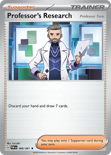 Professor's Research (Reverse Holo)