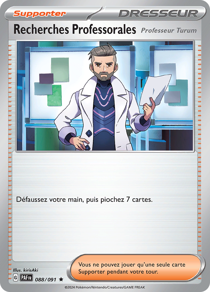 Recherches Professorales (Reverse Holo)